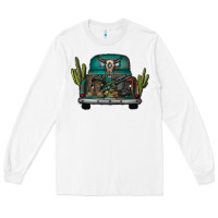 White soldier truck Long Sleeve Tee - CowhideDigitalArt