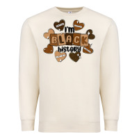 Sandshell i am black history Premium Sweatshirt - MaliasSmallBusiness