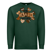 Sports Green i am black history Premium Sweatshirt - MaliasSmallBusiness