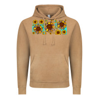 Vintage Camel leopard sunflower gemstone Vintage Hoodie - JahusDesignShop