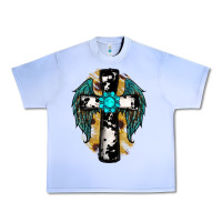Grape Ice cross gemstone wings Urban Heavy Tee - RanaPortraitStore