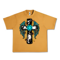 Peanut Butter cross gemstone wings Urban Heavy Tee - RanaPortraitStore