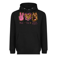 Black Peace Love German Shepherd Heavyweight Hoodie - Jasminsmagicworld