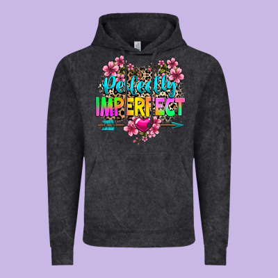 Perfectly Imperfect Vintage Hoodie Designed By Texasbilliewilder