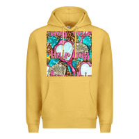 Antique Gold hair boss and hand mirror with money and leopard seamless pattern bbs Premium Hoodie - BundleAndBundleShop