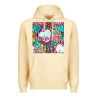 Pina Colada hair boss and hand mirror with money and leopard seamless pattern bbs Premium Hoodie - BundleAndBundleShop