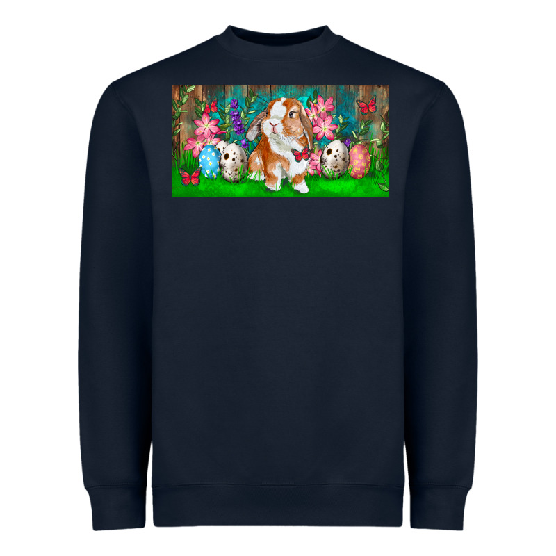 Spring Easter Bunny Heavyweight Sweatshirt by RanaPortraitStore | Teevron