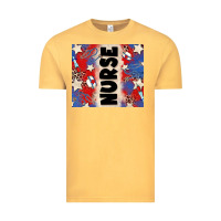 Vintage Mustard american nurse Vintage Tee - Zillion Design Studio