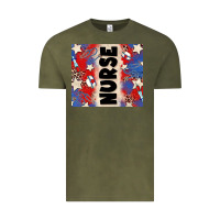 Vintage Olive american nurse Vintage Tee - Zillion Design Studio
