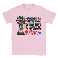 Bubblegum Pink small town autism Classic Tee - CowhideDigitalArt