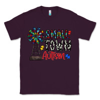 Plum small town autism Classic Tee - CowhideDigitalArt