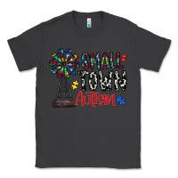 Smoke small town autism Classic Tee - CowhideDigitalArt