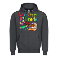 Smoke last day of fifth grade Zipper Hoodie - Artiststas