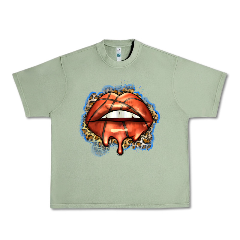 Basketball Lips Urban Heavy Tee by Zillion Design Studio | Teevron