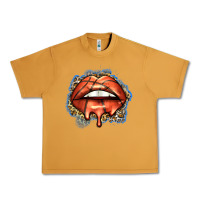 Peanut Butter basketball lips Urban Heavy Tee - Zillion Design Studio