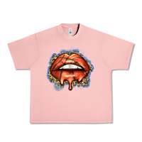 Salmon basketball lips Urban Heavy Tee - Zillion Design Studio
