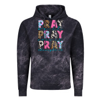 Cloud Black pray on it pray over it pray throught it Vintage Hoodie - texasbilliewilder