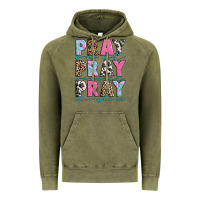 Vintage Olive pray on it pray over it pray throught it Vintage Hoodie - texasbilliewilder