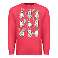 Cardinal bunny ghost Premium Sweatshirt - MaliasSmallBusiness
