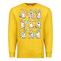 Lemon bunny ghost Premium Sweatshirt - MaliasSmallBusiness