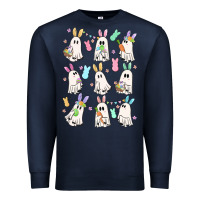 Navy bunny ghost Premium Sweatshirt - MaliasSmallBusiness
