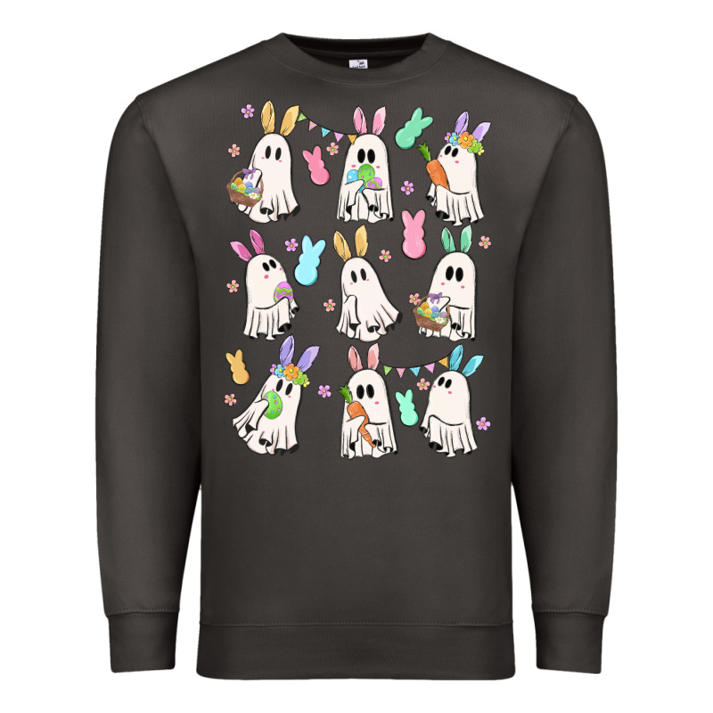Bunny Ghost Premium Sweatshirt by MaliasSmallBusiness | Teevron