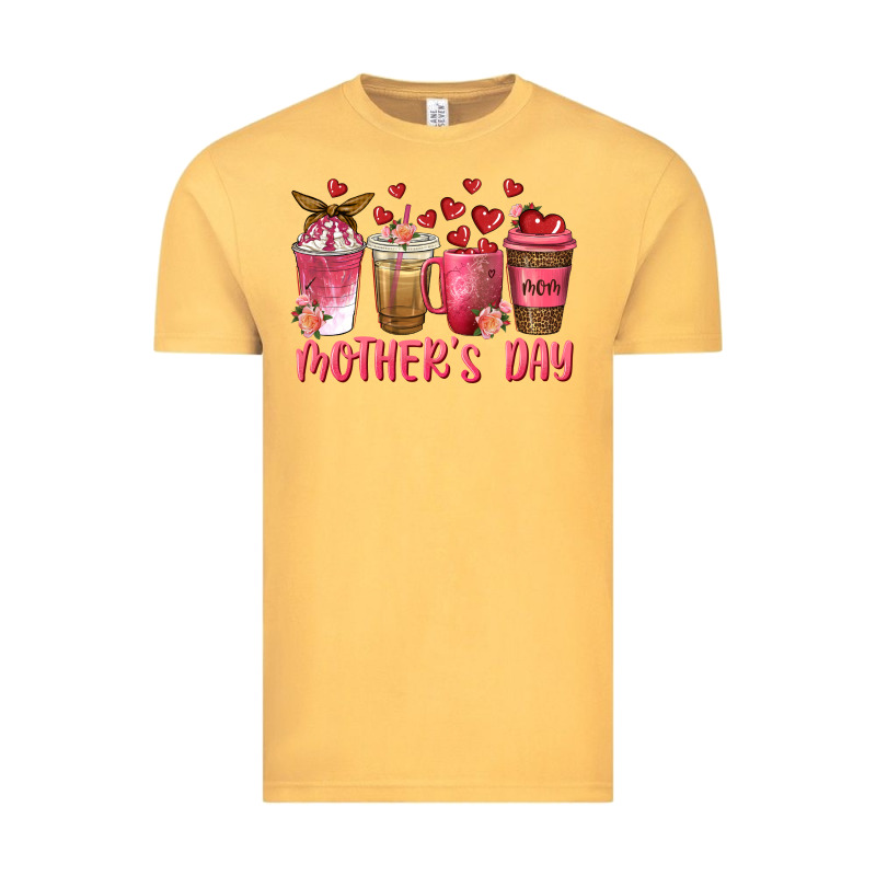 Mothers Day Coffee Cups Vintage Tee by texasbilliewilder | Teevron