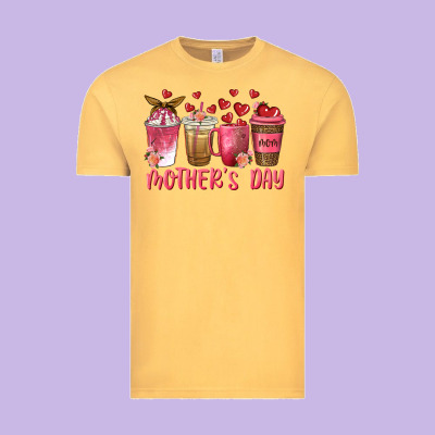 Mothers Day Coffee Cups Vintage Tee Designed By Texasbilliewilder