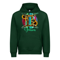 Forest Green Gemini Sign of Zodiac Urban Hoodie - Bettercallsaul