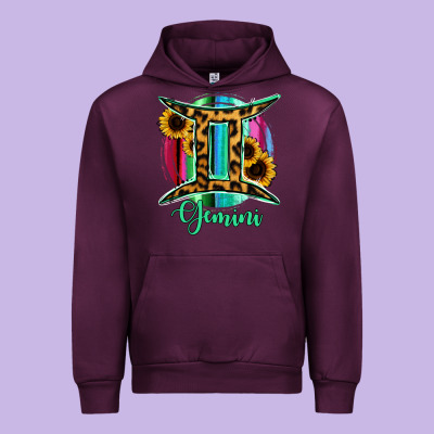 Gemini Sign Of Zodiac Urban Hoodie Designed By Bettercallsaul