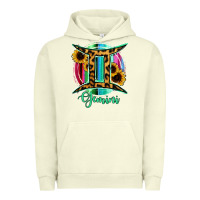 Pigment Pistachio Gemini Sign of Zodiac Urban Hoodie - Bettercallsaul
