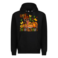 Black my first thanksgiving bbs Premium Hoodie - BundleAndBundleShop