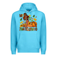 Ocean Blue my first thanksgiving bbs Premium Hoodie - BundleAndBundleShop