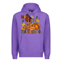 Purple my first thanksgiving bbs Premium Hoodie - BundleAndBundleShop