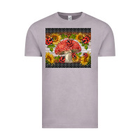 Vintage Zinc ladybug mushrooms Vintage Tee - BarkalooDesign