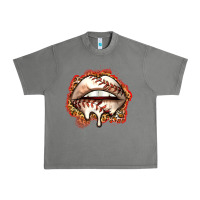 Tornado baseball lips Urban Heavy Tee - Zillion Design Studio