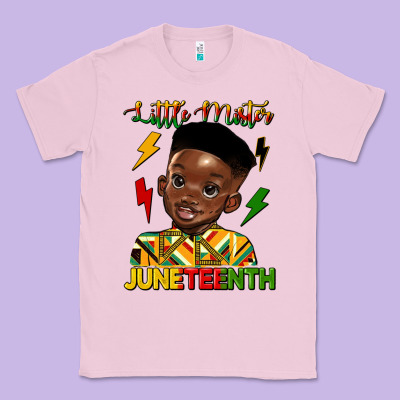 Little Mister Juneteenth Classic Tee Designed By Hra Design Shop