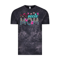 Cloud Black moto mom Vintage Tee - texasbilliewilder