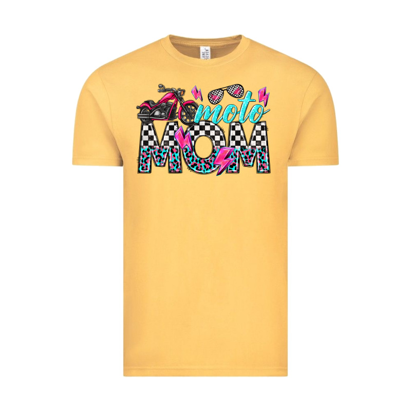 Moto Mom Vintage Tee by texasbilliewilder | Teevron