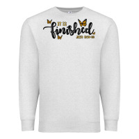Oatmeal Heather it is finished Premium Sweatshirt - MaliasSmallBusiness