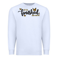 White it is finished Premium Sweatshirt - MaliasSmallBusiness