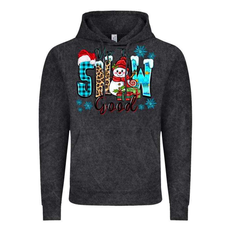 Up To Snow Good Vintage Hoodie by Zillion Design Studio | Teevron