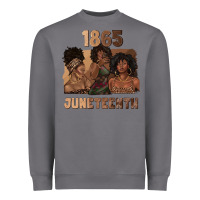 Storm 1865 juneteenth melanin with afro Heavyweight Sweatshirt - texasbilliewilder
