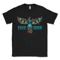 Black turquoise freebird Classic Tee - RanaPortraitStore