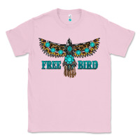 Bubblegum Pink turquoise freebird Classic Tee - RanaPortraitStore