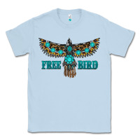 Dusty Blue turquoise freebird Classic Tee - RanaPortraitStore