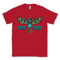 Red turquoise freebird Classic Tee - RanaPortraitStore