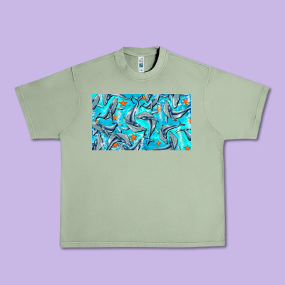 Humpback Whale Cup Urban Heavy Tee Designed By Barkaloodesign