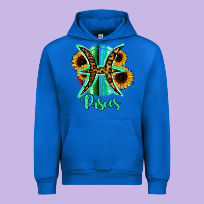Pisces Zodiac Urban Hoodie Designed By Bettercallsaul