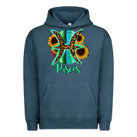 Pigment Midnight Navy Pisces Zodiac Urban Hoodie - Bettercallsaul